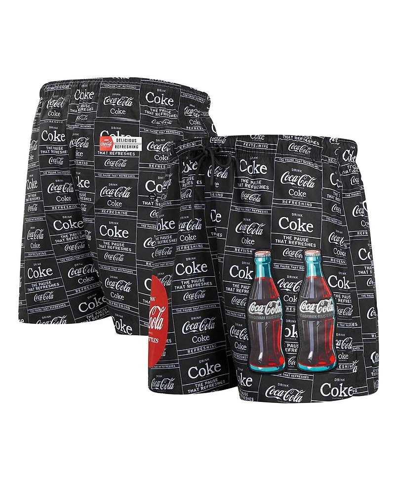 Freeze Max Men's Black Coca-Cola Have a Coke Shorts