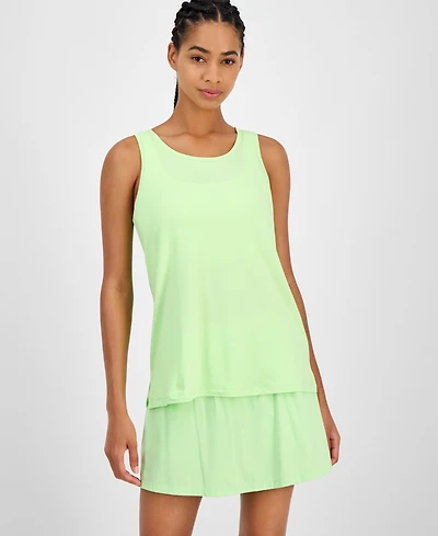 Id Ideology Women's Performance Racerback Muscle Tank Top, Created for Macy's