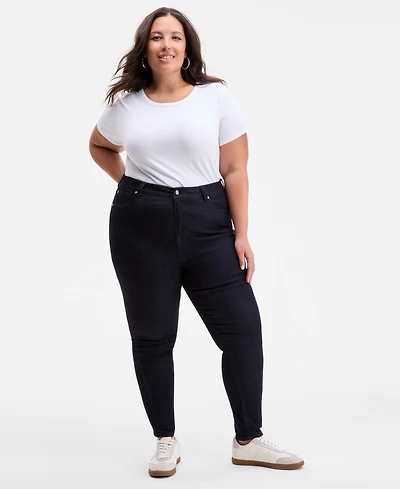 On 34th Trendy Plus High-Rise Skinny Jeans, Exclusively at Macy's