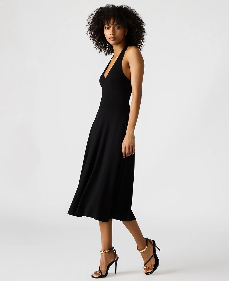 Steve Madden Women's Hazel Halter Midi Dress