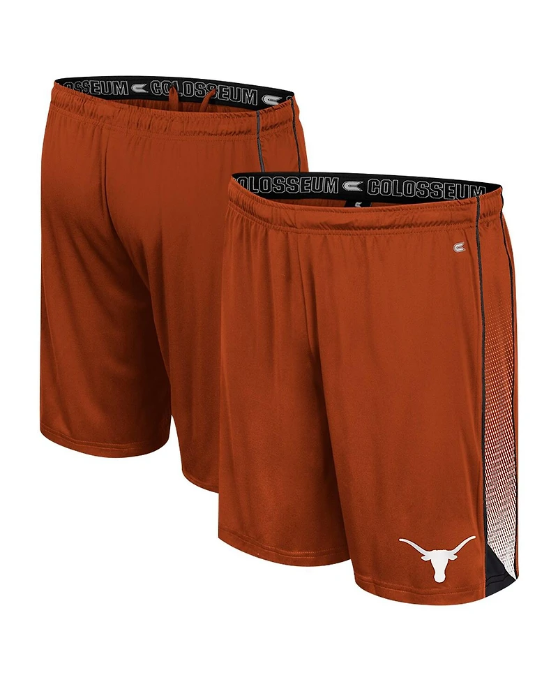 Colosseum Men's Burnt Orange Texas Longhorns Online Shorts