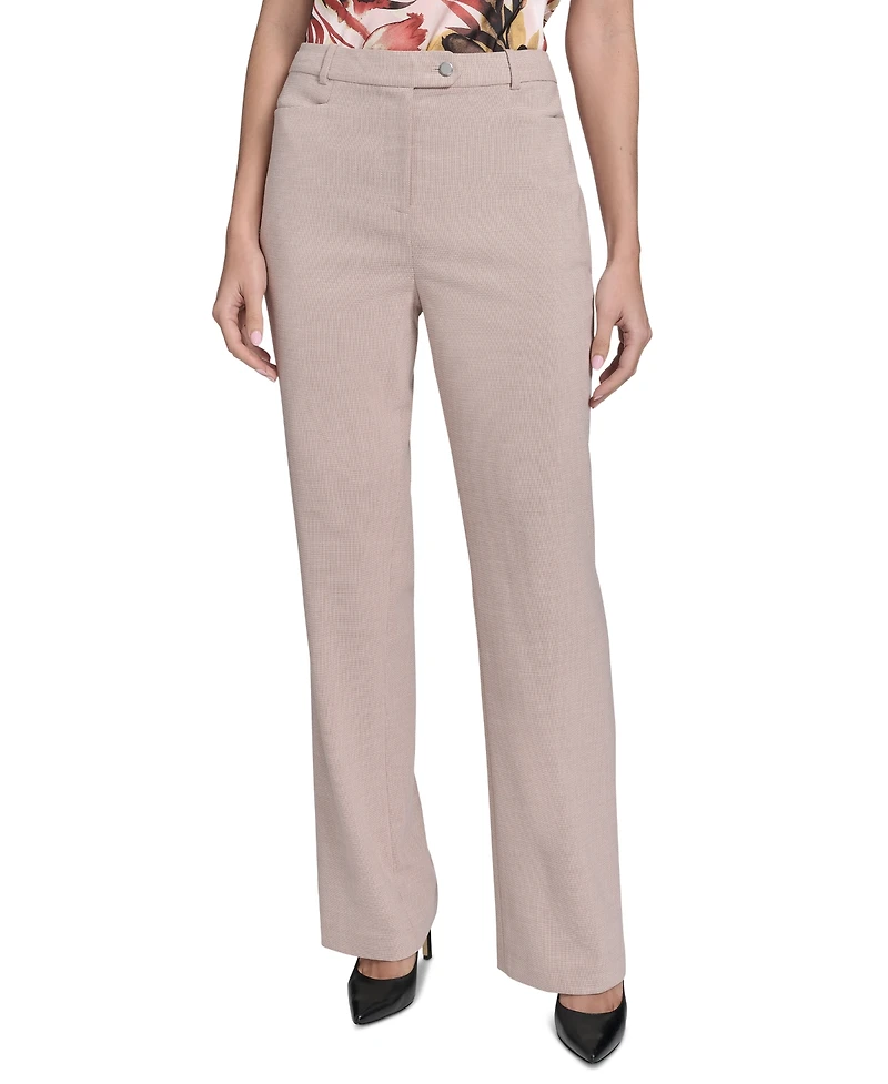 Calvin Klein Petite High Rise Modern Fit Pants
