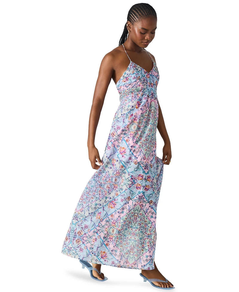 Steve Madden Women's Brianna Ruched Maxi Dress