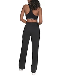 Calvin Klein Performance Women's High-Waist Straight-Leg Sweatpants
