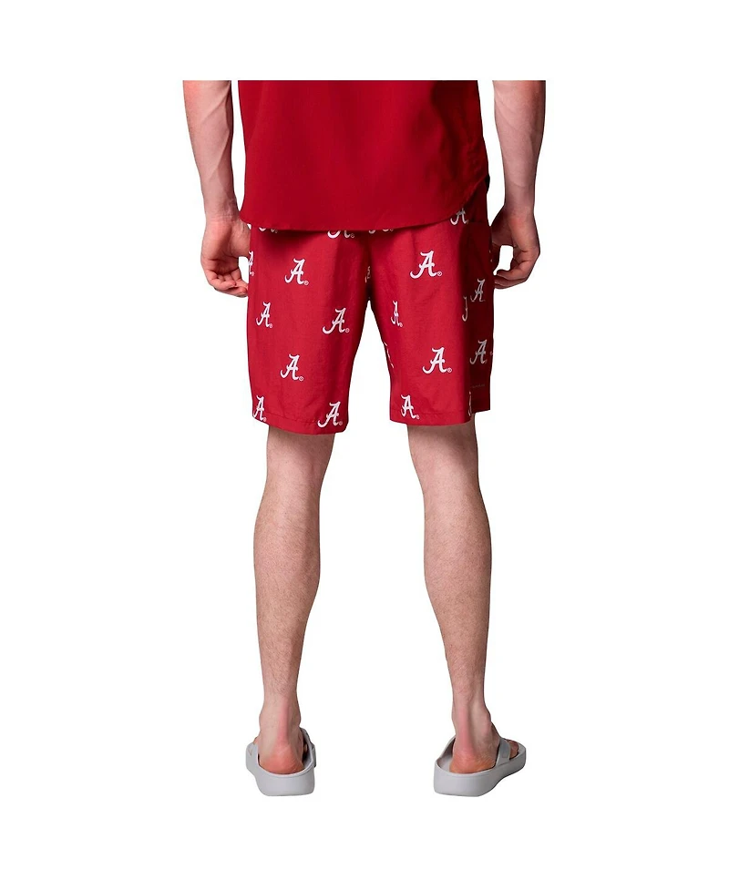 Columbia Men's Crimson Alabama Tide Big Tall Backcast Shorts