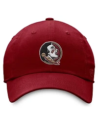 Top of the World Men's Garnet Florida State Seminoles Staple Logo Adjustable Hat