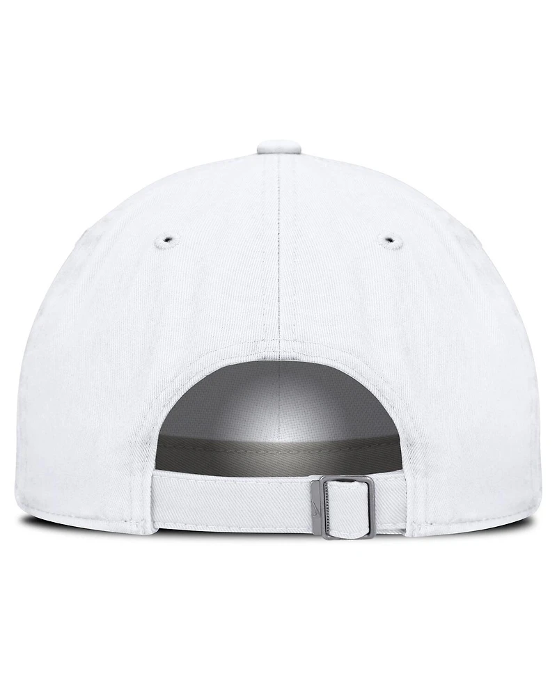 Nike Men's White Usc Trojans Core Club Mascot Wordmark Adjustable Hat