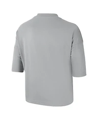 Nike Women's Silver Dallas Mavericks 2024/25 City Edition Courtside Boxy T-Shirt