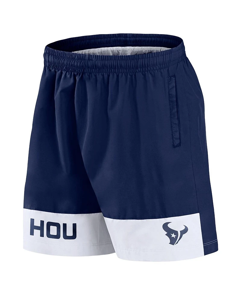 Fanatics Men's Navy Houston Texans Elements Shorts