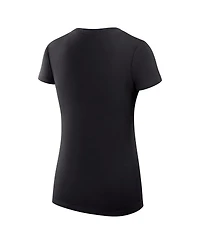 G-iii 4Her by Carl Banks Women's Black Cleveland Cavaliers Large City Logo Fitted V-Neck T-Shirt