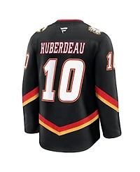 Fanatics Men's Jonathan Huberdeau Black Calgary Flames Alternate Premium Jersey