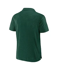 Fanatics Men's Green Miami Hurricanes Victory Calls Stripe Polo Shirt