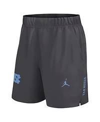 Jordan Men's Gray North Carolina Tar Heels Primetime Woven Victory Performance Shorts