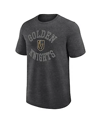 Logo Athletic Men's Heather Charcoal Vegas Golden Knights Success T-Shirt