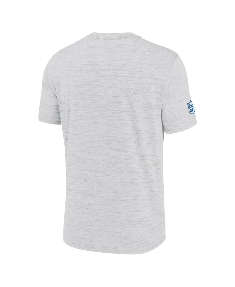 Nike Men's Ash Detroit Lions Sideline Velocity Performance T-Shirt
