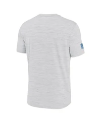 Nike Men's Ash Detroit Lions Sideline Velocity Performance T-Shirt