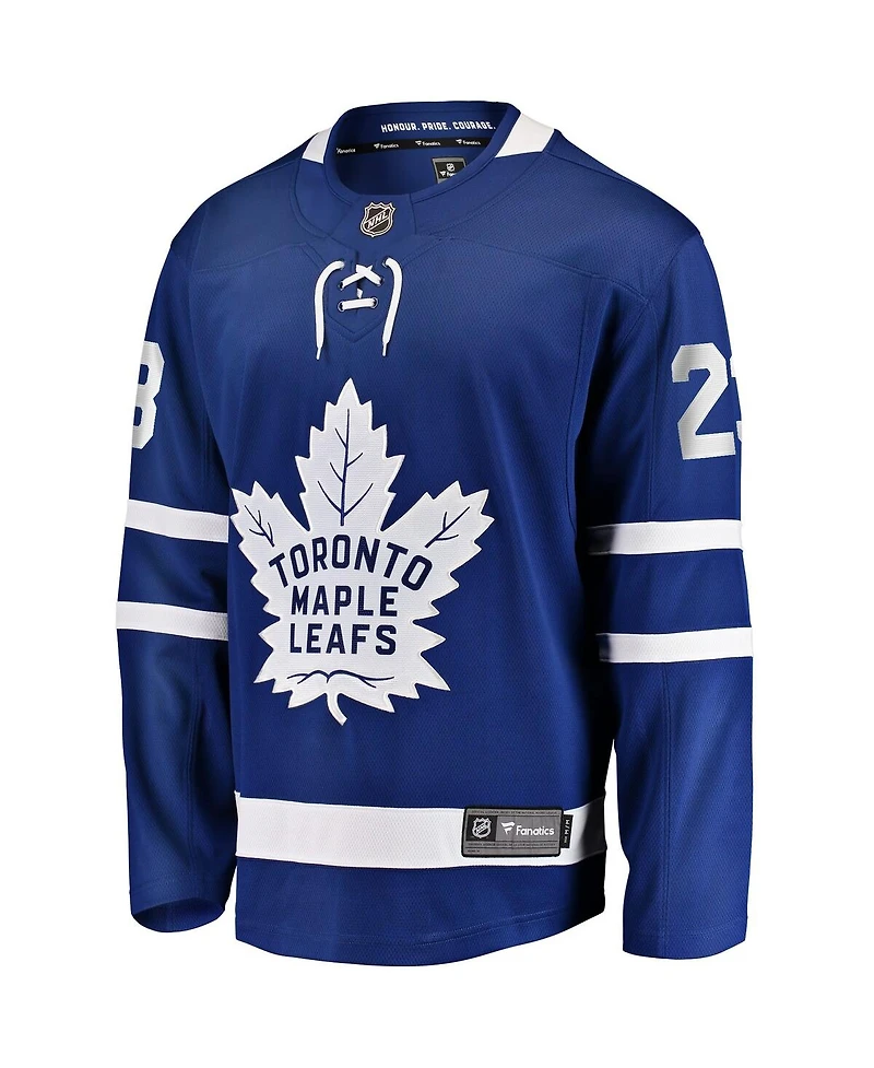 Fanatics Men's Matthew Knies Blue Toronto Maple Leaf's Home Premier Breakaway Player Jersey