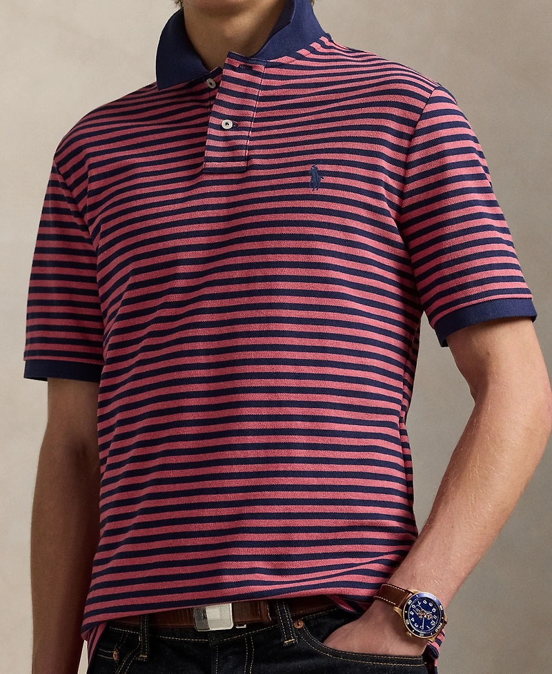 Polo Ralph Lauren Men's Classic-Fit Striped Mesh Shirt