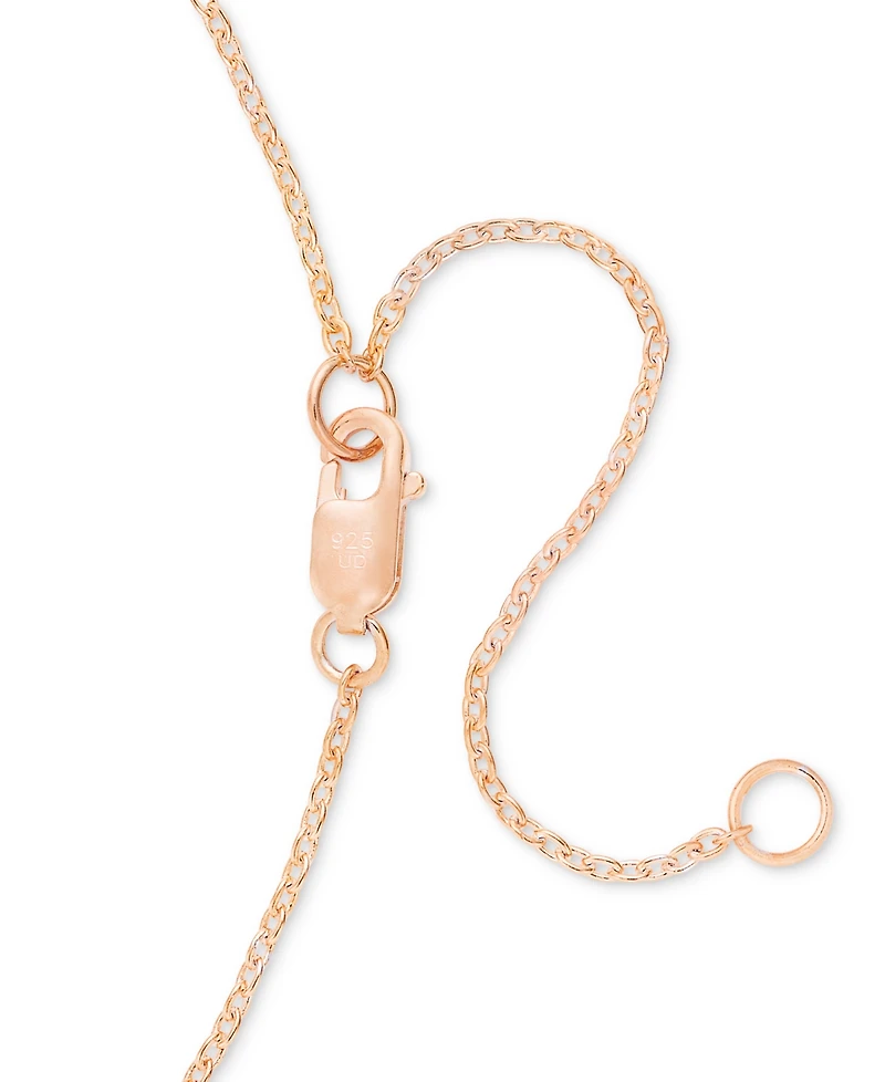 Diamond Cross Pendant Necklace (1 ct. t.w.) 14k White, Yellow or Rose Gold