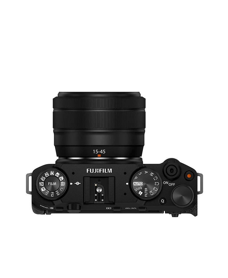 Fujifilm X-M5 Mirrorless Camera with Xc 15-45mm f/3.5-5.6 Ois Pz Lens, Black