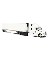 First Gear Dcp 1/64 Freightliner 2018 Cascadia Sleeper w/ 53' Utility Trailer & Carrier Reefer