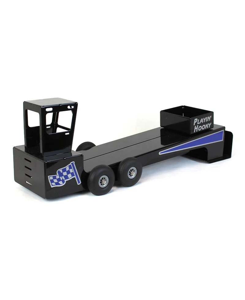 1/16 Black Steel Pulling Sled with Cab Rbt-14