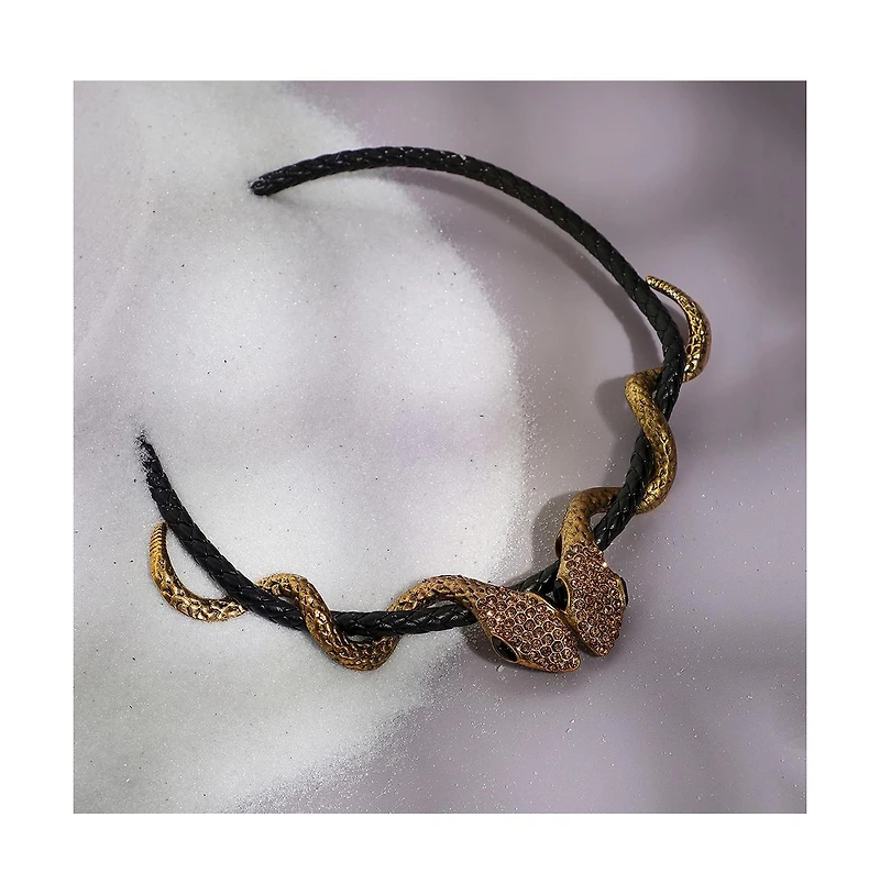 Sohi Twisted Snake Necklace