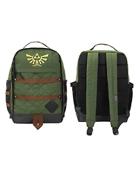 The Legend Of Zelda Hyrule Crest 17" Green adult Backpack
