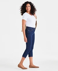 Style & Co Women's Mid-Rise Straight Leg Ankle Jeans, Exclusively at Macy's