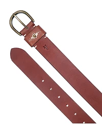 Frye Women's Embroidery On Loop Belt
