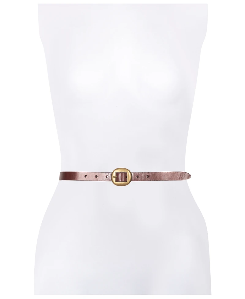Frye Women's Center Bar Leather Belt