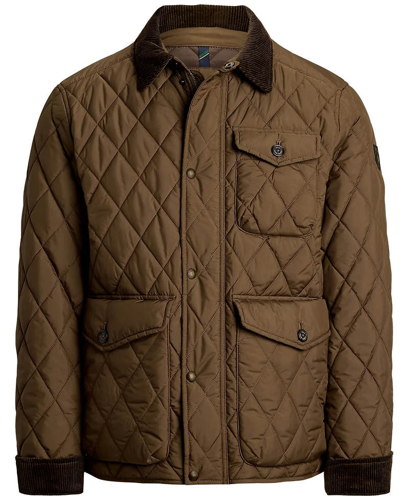 Polo Ralph Lauren Men's Beaton Quilted Water-Repellent Full-Zip Jacket