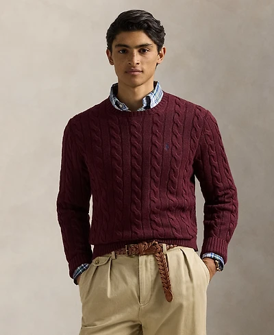 Polo Ralph Lauren Men's Cable-Knit Cotton Sweater