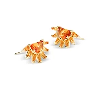 Kendra Scott Gold-Tone Samantha Sun Stud Earrings