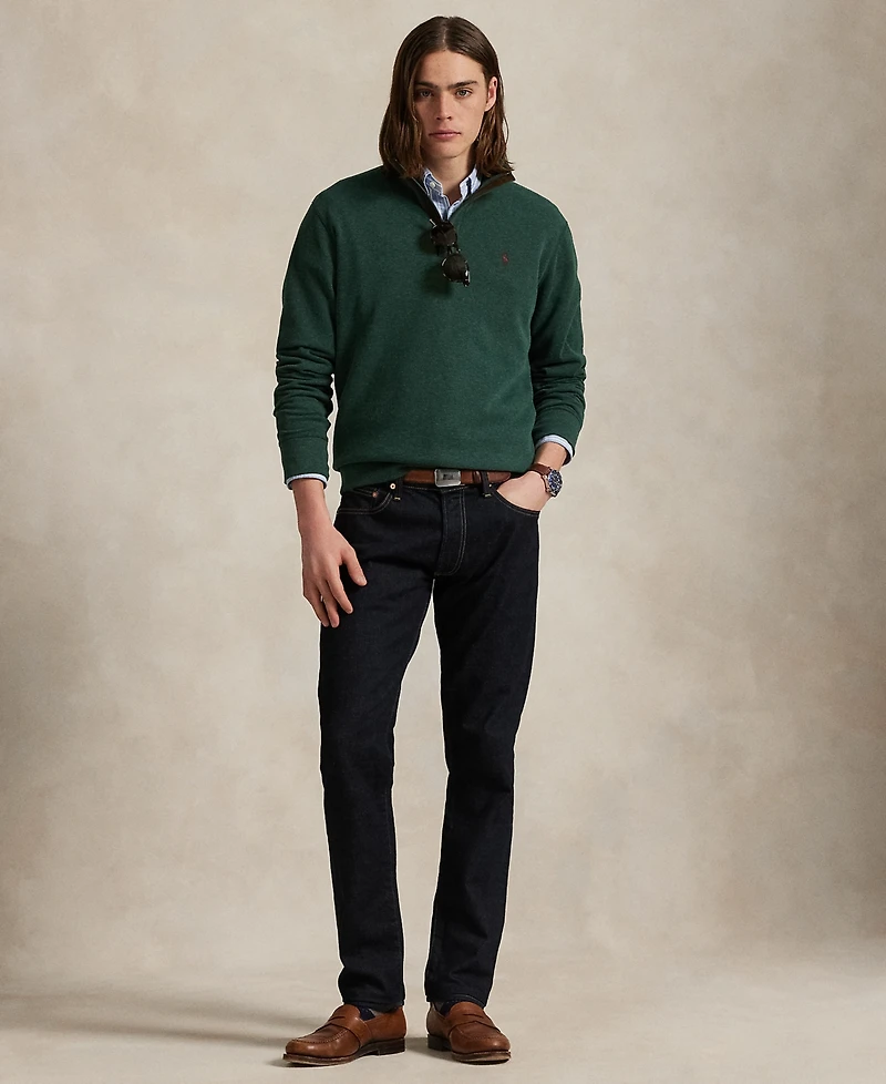 Polo Ralph Lauren Men's Luxury Jersey Quarter-Zip Pullover