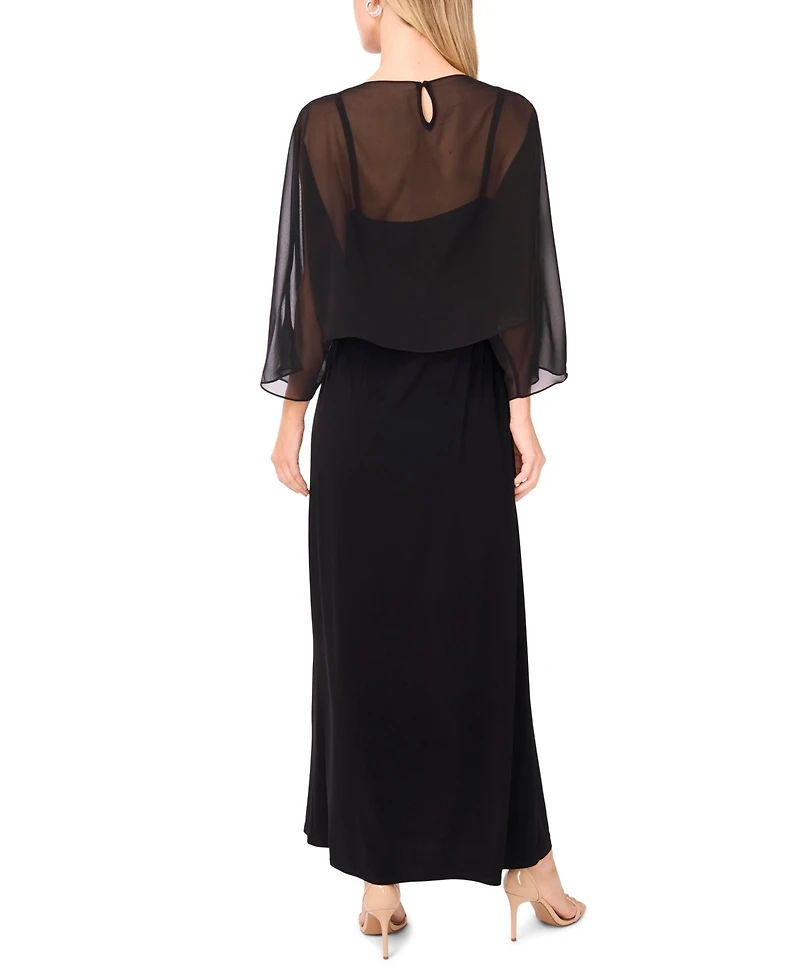 Msk Women's Solid-Color Gown