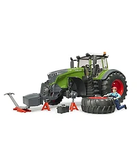 Bruder 1/16 Fendt 1050 Vario Tractor w/ Mechanic and Shop Tools