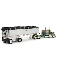 1/64 Kenworth W900L w/ Mac Dump Trailer D&D Hauling & Excavating Dcp