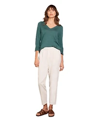 Celtic & Co. Women's Twill Tapered Pull On Pants