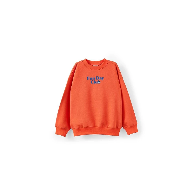Cotton On Little Girls Little/Big Sammy Oversized Crew