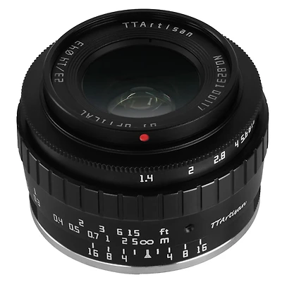 TTArtisan 23mm f/1.4 Lens for Nikon Z, Black/Silver