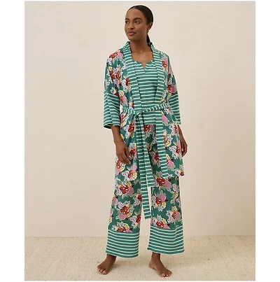 Pact Women's Organic Cotton Staycation Short Robe