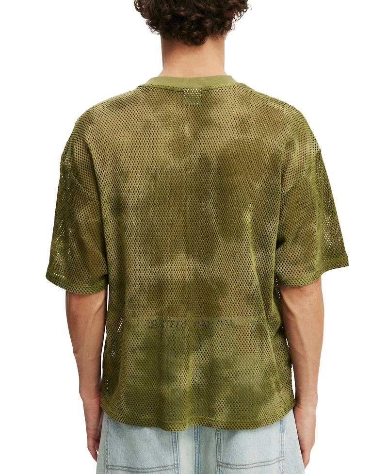 Cotton On Men's Cropped Fit Knitted T-Shirt