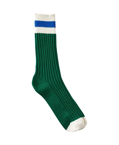 Cotton On Men's Rib Stripe Socks