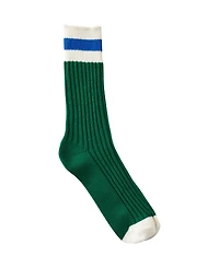 Cotton On Men's Rib Stripe Socks