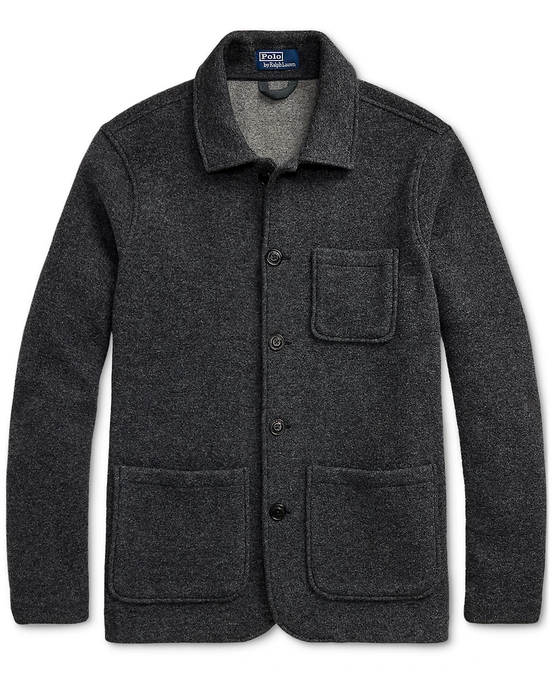 Polo Ralph Lauren Men's Brushed Double-Knit Utility Jacket