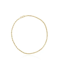 The Lovery Rope Chain Bracelet 2.5 millimeters 8 inches