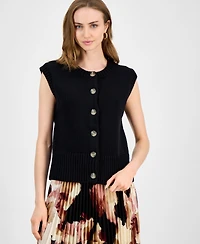 Anne Klein Women's Cap-Sleeve Cardigan