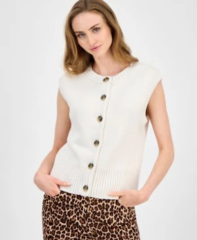 Anne Klein Womens Cap Sleeve Cardigan P Xxs Xxl