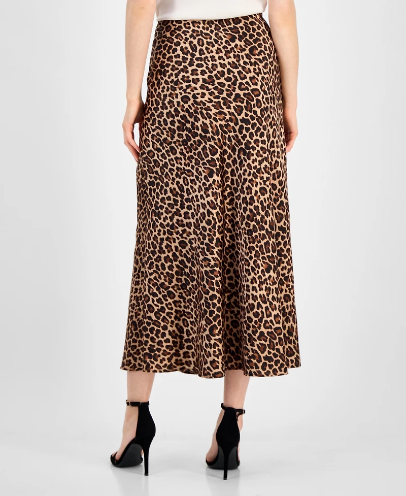 Anne Klein Women's Printed Pull-On Maxi Skirt
